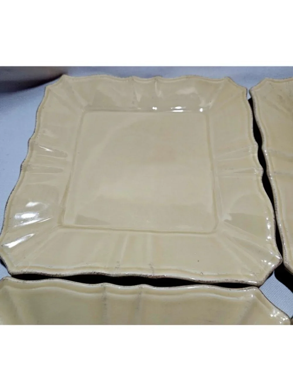 4 Daniel Cremieux Nouveau Empire Butter Salad Dessert Plates 8.5